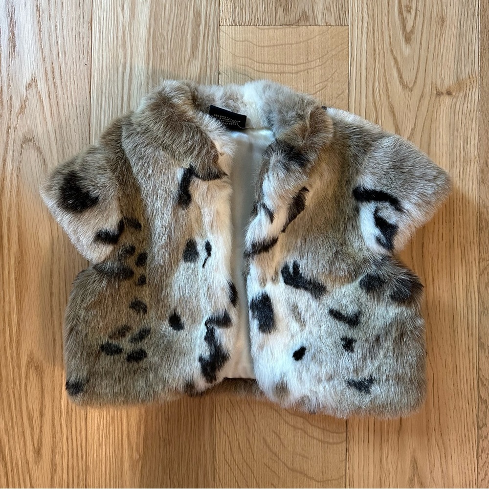 Faux Fur Vest 4T